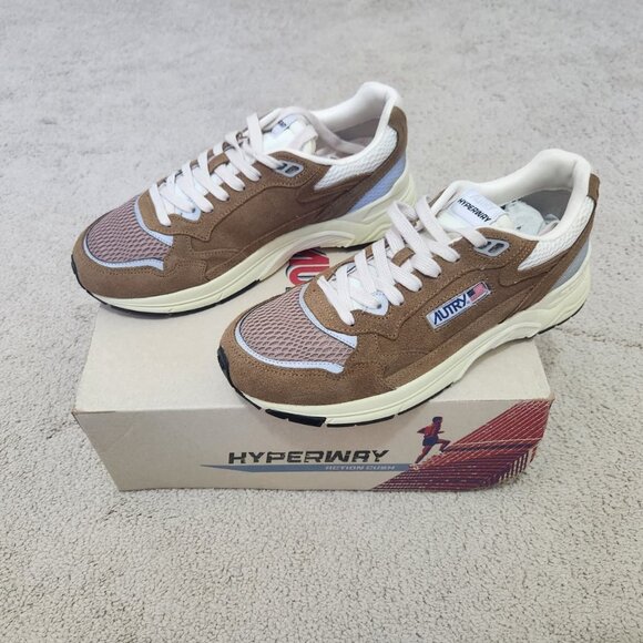 Autry Hyperway Low Man Sneakers – Cigar/Silver EU 42 (US 9) - Picture 3 of 10